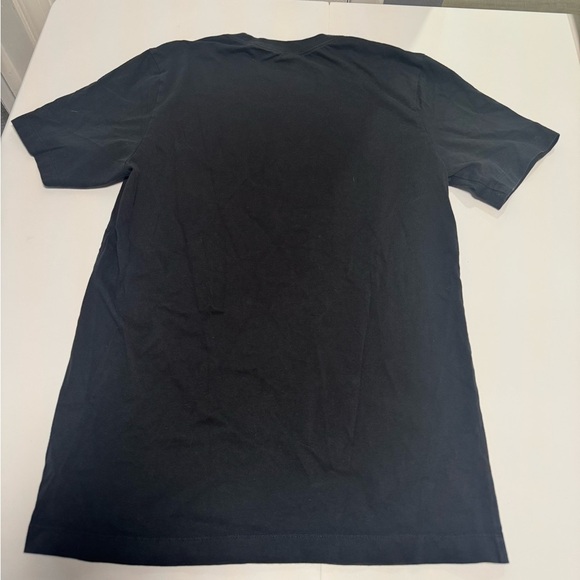 Nike Black Tee with White Logo - Picture 6 of 8